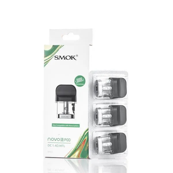 SMOK Novo 2 Replacement Pods 3-Pack $12.99 SMOK Novo 2 Replacement Pods 3-Pack $12.99