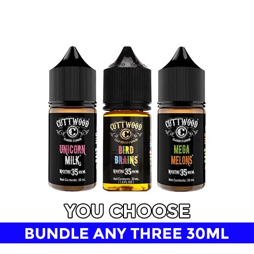 Cuttwood Salt 30ML Pick 3 Bundle