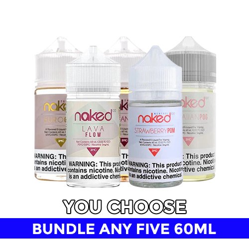 Naked 100 60ML Pick 5 Bundle