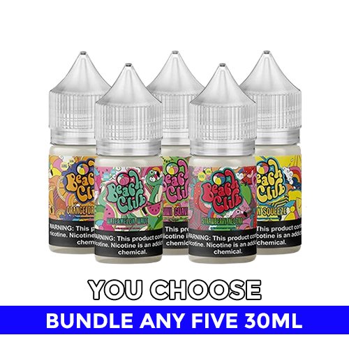 Beach Club Vapors 30ML Pick 5 Bundle