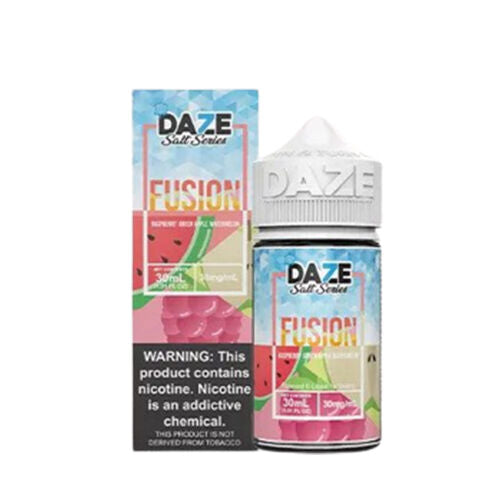 7 Daze Fusion Salt Raspberry Green Apple Watermelon Iced
