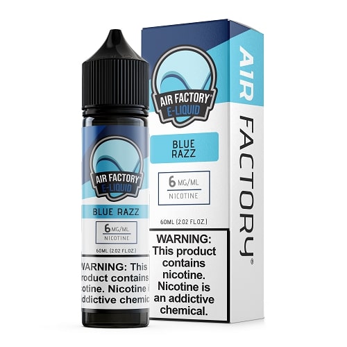 airhead vape juice Air Factory Blue Razz 60ml ⋆ $13.99