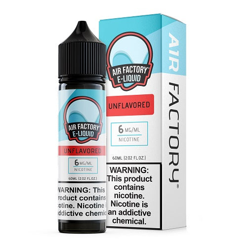 Air Factory Unflavored Ejuice 6mg