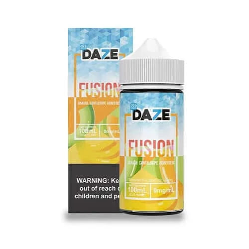 Banana Cantaloupe Honeydew Iced by 7 Daze Fusion 100ml $14.99 Banana Cantaloupe Honeydew Iced by 7 Daze Fusion 100ml $14.99