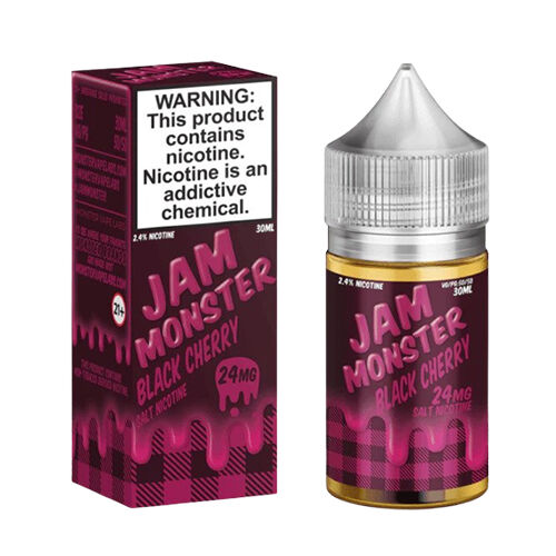 Black Cherry by Jam Monster Salt $11.99 100% Authentic | West Coast Vape Supply Black Cherry by Jam Monster Salt $11.99 100% Authentic | West Coast Vape Supply