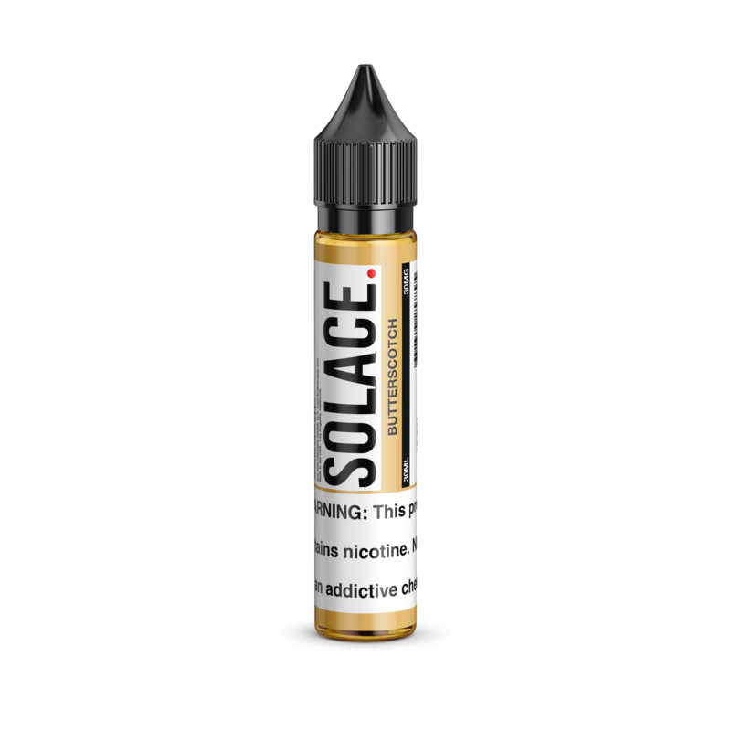 Solace Nicotine Salts Butterscotch ⋆ E-Juice ⋆ Salt Nic ⋆ $14.99 ⋆