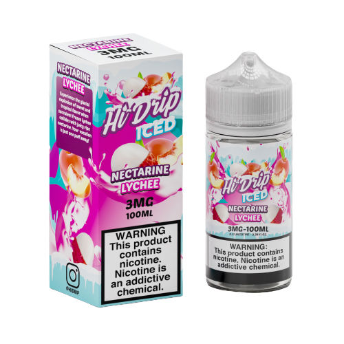 Nectarine Lychee Iced by Hi-Drip 100ml ⋆ $9.99