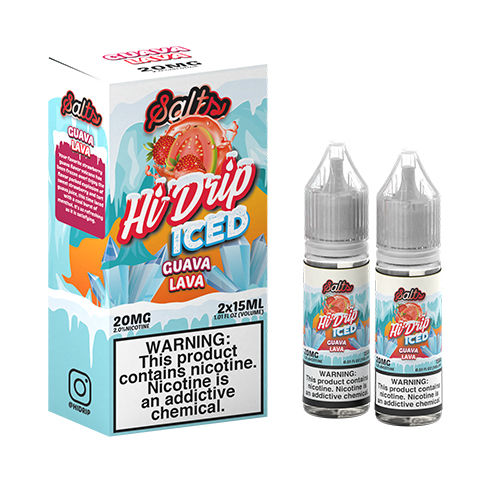 Guava Lava Iced by Hi-Drip Salts 30ml $9.99 Guava Lava Iced by Hi-Drip Salts 30ml $9.99