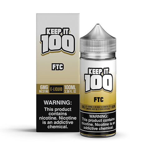 6mg nicotine vape juice 100ml Keep It 100 FTC (Krunchy Squares) 100ml ⋆ $14.75 6mg nicotine vape juice 100ml Keep It 100 FTC (Krunchy Squares) 100ml ⋆ $14.75