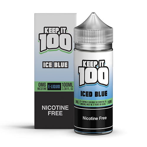 Keep It 100 Iced Blue 0mg