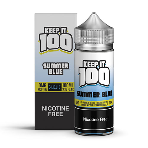 Keep it 100 Summer Blue (Blue Slushie Lemonade) 100ml $14.75 Keep it 100 Summer Blue (Blue Slushie Lemonade) 100ml $14.75