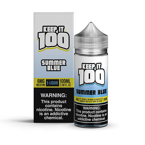 Keep It 100 Summer Blue 6mg