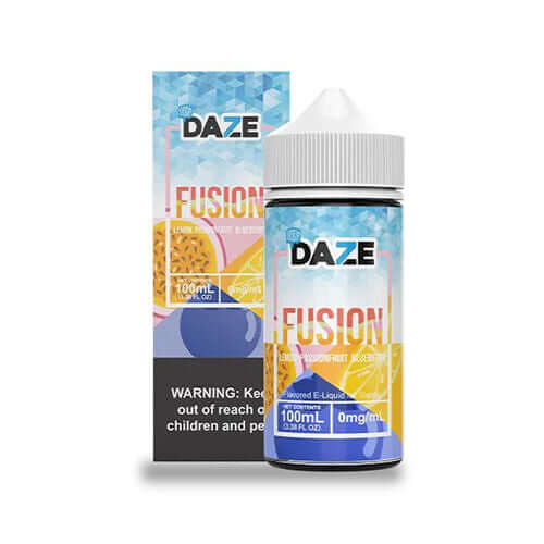 7 Daze Fusion Lemon Passionfruit Blueberry Iced
