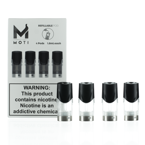 MOTI Vape Replacement Pods 4-Pack