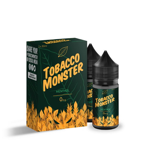 Menthol Salt Double Box by Tobacco Monster 15ml
