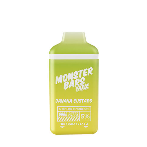 Monster Bars Max Banana Custard