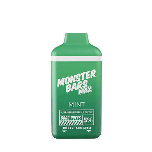 Monster Bars Max Disposable Vape 6000 Puffs $19.99 100% Authentic | West Coast Vape Supply Monster Bars Max Disposable Vape 6000 Puffs $19.99 100% Authentic | West Coast Vape Supply