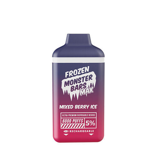 Monster Bars Max Disposable Vape 6000 Puffs $19.99 100% Authentic | West Coast Vape Supply Monster Bars Max Disposable Vape 6000 Puffs $19.99 100% Authentic | West Coast Vape Supply