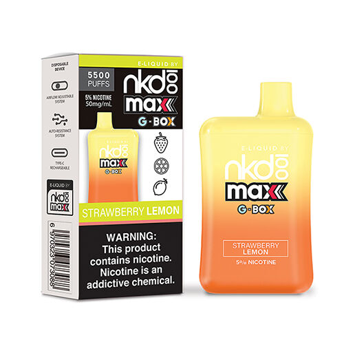 NKD 100 Max G-Box Strawberry Lemon