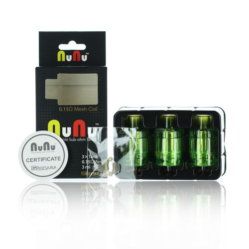 Nunu Disposable Sub-Ohm Tank Packaging