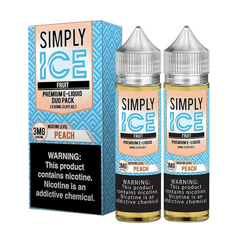 Simply Ice Peach Vape Juice