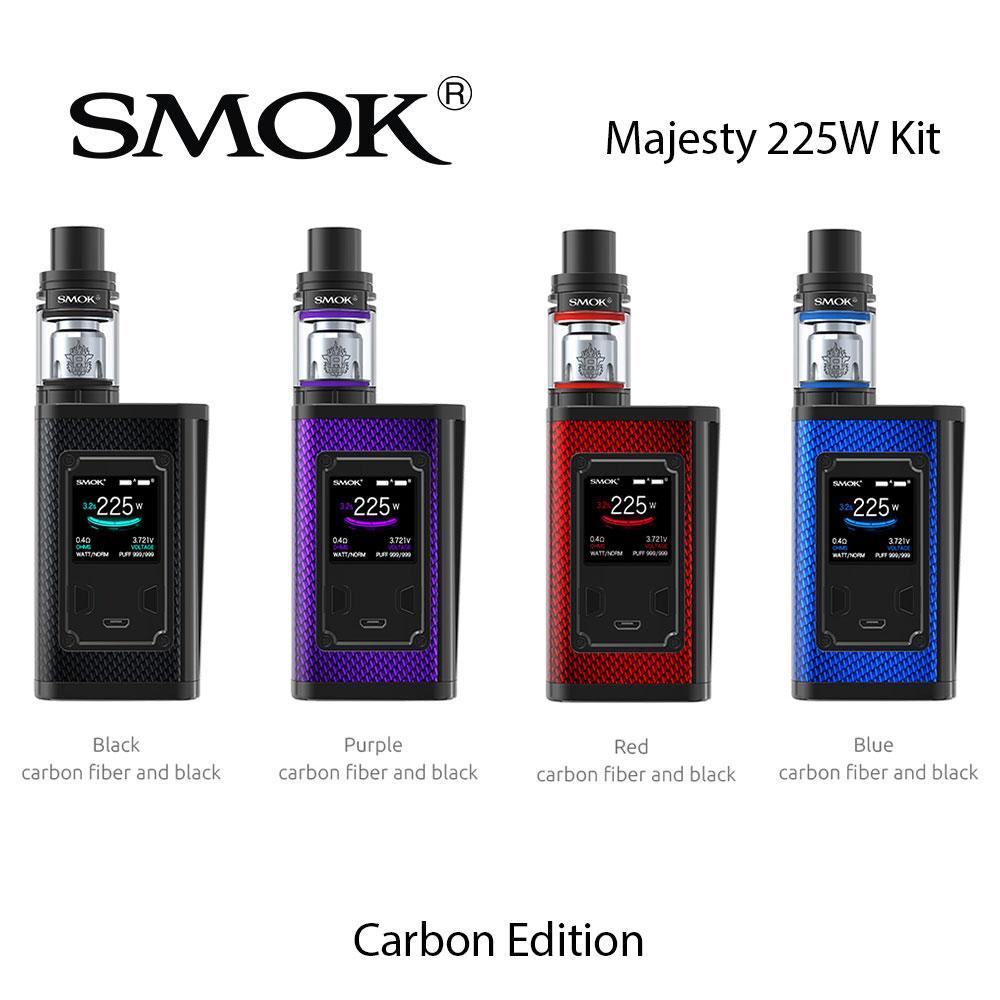 SMOK Majesty 225W TC and TFV8 X-Baby Full Kit $44.99 SMOK Majesty 225W TC and TFV8 X-Baby Full Kit $44.99