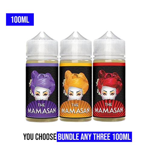 The Mamasan Pick 3 100ml Bundle (300ml) $39.75 | West Coast Vape Supply The Mamasan Pick 3 100ml Bundle (300ml) $39.75 | West Coast Vape Supply