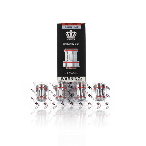 Uwell Crown 4 Replacement Coils 4-Pack Vape Coils $12.99 Uwell Crown 4 Replacement Coils 4-Pack Vape Coils $12.99