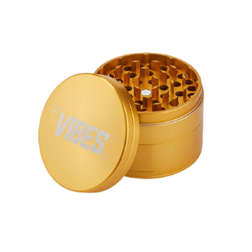 VIBES X Aerospaced 4-Piece Grinder Gold