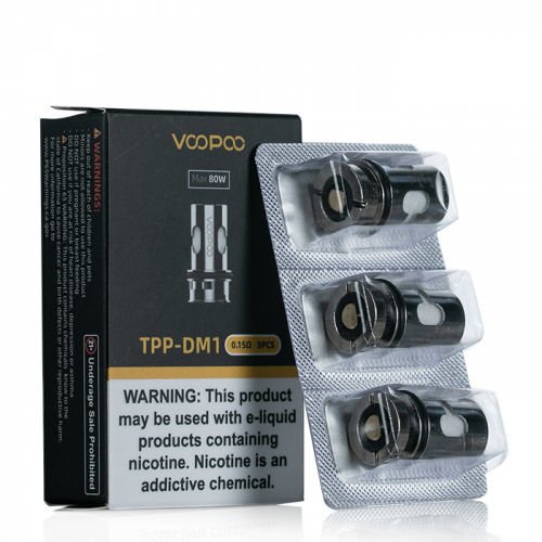 VOOPOO TPP Replacement Coils 3-Pack $10.99 100% Authentic | West Coast Vape Supply VOOPOO TPP Replacement Coils 3-Pack $10.99 100% Authentic | West Coast Vape Supply