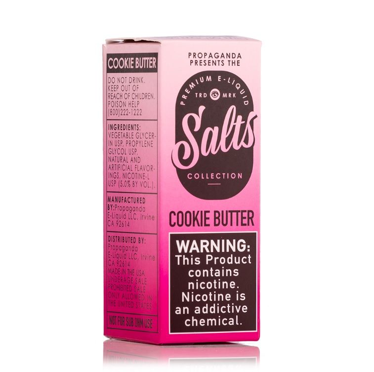 Vape Pink Cookie Butter Salts 30ml $12.99 Salt Nic Vape Pink Cookie Butter Salts 30ml $12.99 Salt Nic