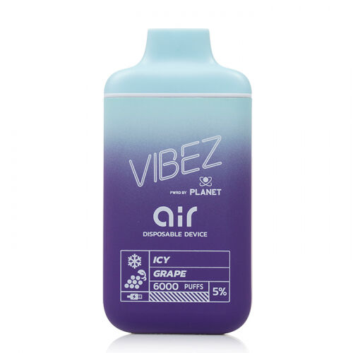 Vibez Air Disposable Vape 6000 Puffs $19.99 100% Authentic | West Coast Vape Supply Vibez Air Disposable Vape 6000 Puffs $19.99 100% Authentic | West Coast Vape Supply