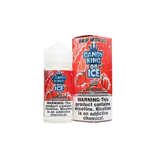 Candy King Strawberry Belts On Ice 100ml