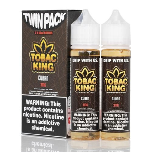Cuban Cigar by TOBAC King 120ml Vape Juice $15.99 Cuban Cigar by TOBAC King 120ml Vape Juice $15.99