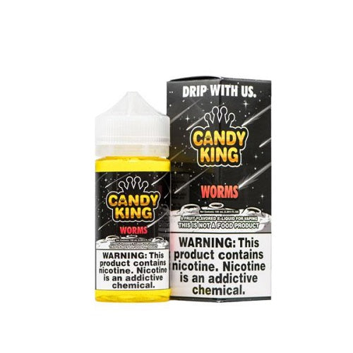 Candy King Sour Worms 100ml