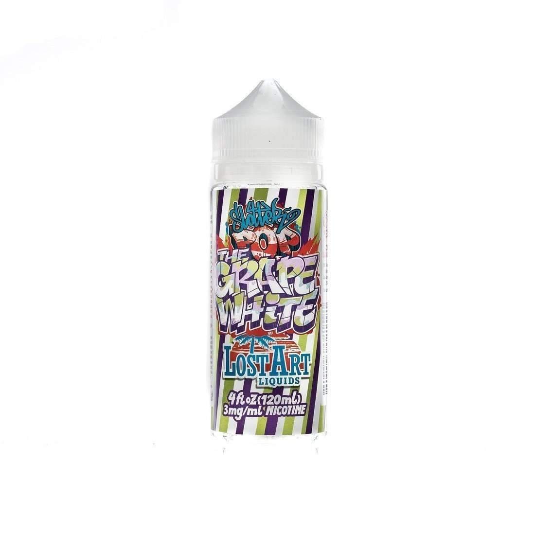 Slotter Pops The Grape White by Lost Art 120ml Vape Juice $17.99 Slotter Pops The Grape White by Lost Art 120ml Vape Juice $17.99