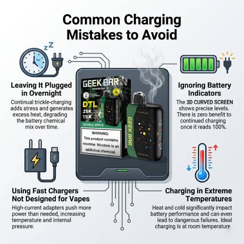 Common Charging Mistakes to Avoid