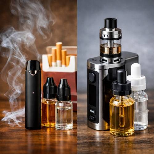 Nicotine Salts vs Freebase