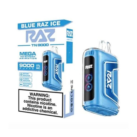 Raz TN9000 Blue Raz Ice