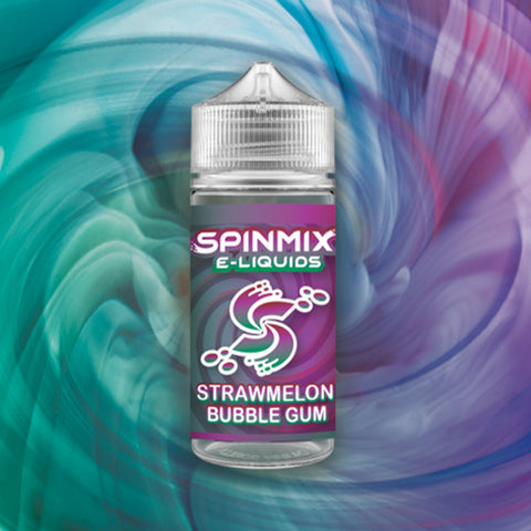 SpinMix E-Liquids Strawmelon Bubble Gum